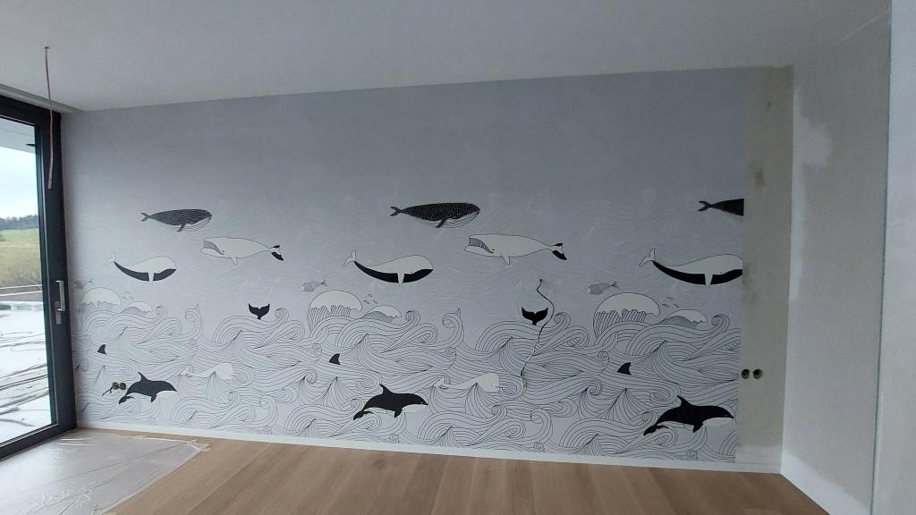 Dětský pokojíček, zvířecí tapeta – Tapeta, zvířecí motiv, foto 2